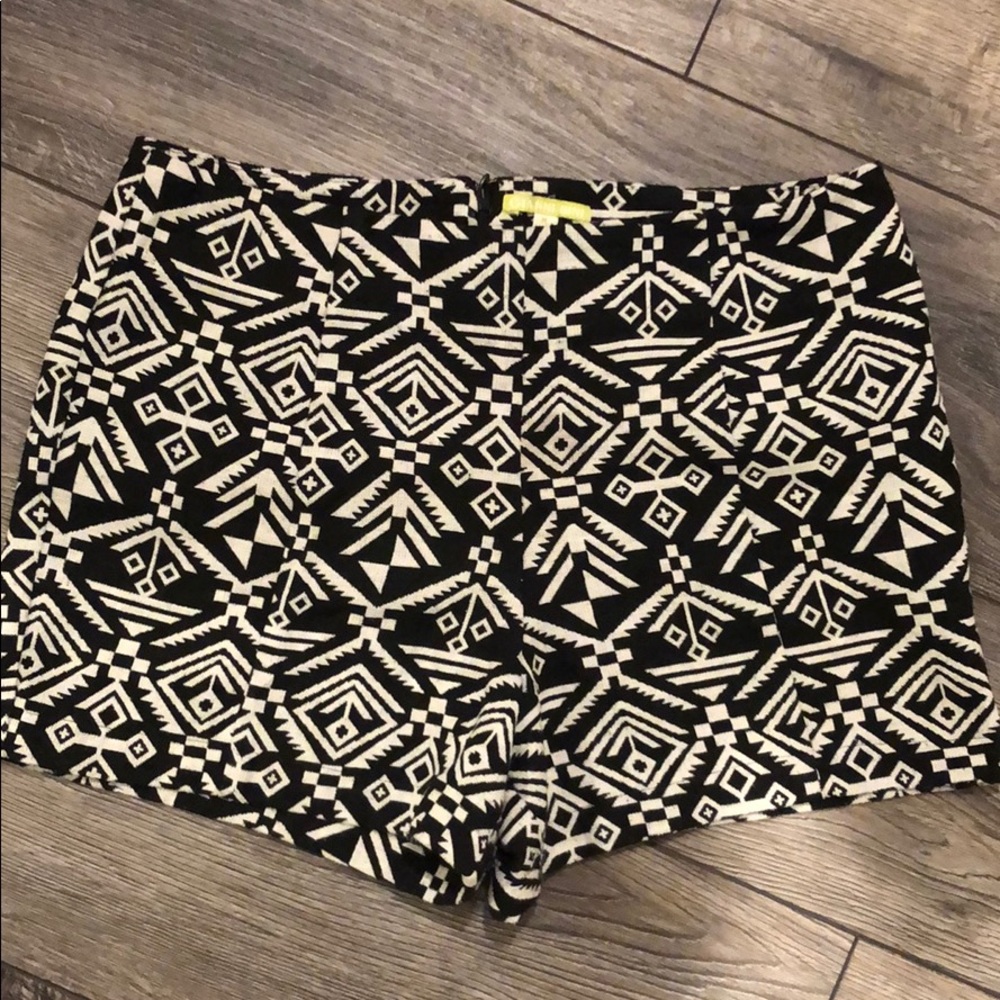 High wasted party shorts